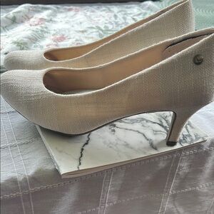 Elegant Cream Heels